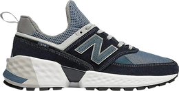 New Balance: Синие кроссовки  574