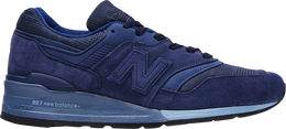 New Balance: Голубые кроссовки  997