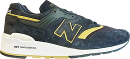 New Balance: Голубые кроссовки  997