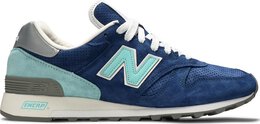 New Balance: Голубые кроссовки  1300