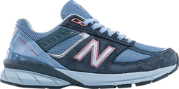 New Balance: Синие кроссовки 