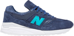 New Balance: Синие кроссовки  997