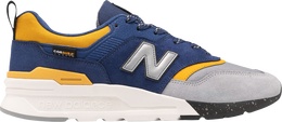 New Balance: Голубые кроссовки  997H