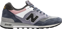 New Balance: Синие кроссовки  577