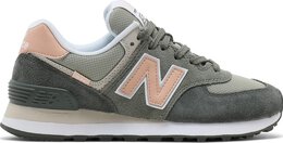 New Balance: Чёрные кроссовки  574