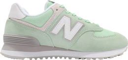 New Balance: Светлые кроссовки  574