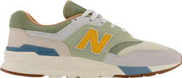 New Balance: Зелёные кроссовки  997H