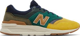 New Balance: Зелёные кроссовки  997H