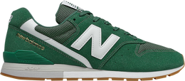 New Balance: Зелёные кроссовки  996