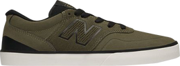 New Balance: Зелёные кроссовки 