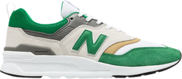 New Balance: Зелёные кроссовки  997H