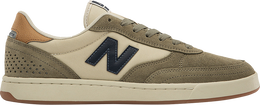 New Balance: Зелёные кроссовки  440