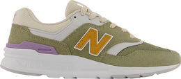 New Balance: Золотые кроссовки  997H