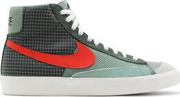 Nike: Зелёные кроссовки  Blazer Mid 77