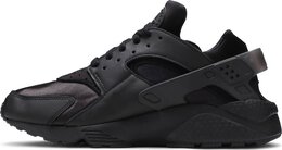 Nike: Чёрные кроссовки  Air Huarache