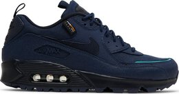 Nike: Синие кроссовки  Air Max 90