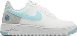 Nike: Белые кроссовки  Air Force 1 Crater