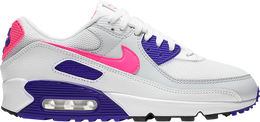 Nike: Фиолетовые кроссовки  Air Max 90