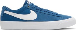 Nike: Голубые кроссовки  Zoom Blazer