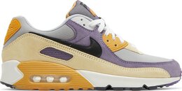 Nike: Фиолетовые кроссовки  Air Max 90