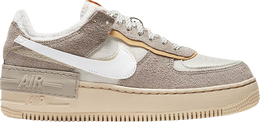 Nike: Бежевые кроссовки  Air Force 1 Shadow