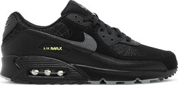 Nike: Чёрные кроссовки  Air Max 90