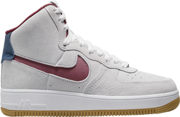 Nike: Серые кроссовки  Air Force 1 High