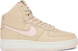 Nike: Бежевые кроссовки  Air Force 1 High