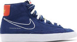 Nike: Голубые кроссовки  Blazer Mid 77