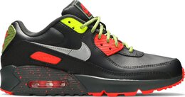 Nike: Чёрные кроссовки  Air Max 90