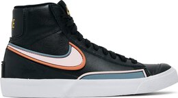 Nike: Чёрные кроссовки  Blazer Mid 77 Infinite