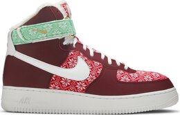 Nike: Красные кроссовки  Air Force 1 High