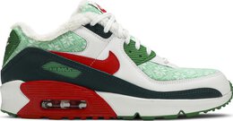 Nike: Зелёные кроссовки  Air Max 90