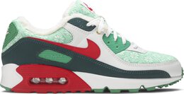 Nike: Зелёные кроссовки  Air Max 90