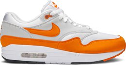 Nike: Оранжевые кроссовки  Air Max 1