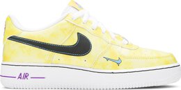 Nike: Жёлтые кроссовки  Air Force 1