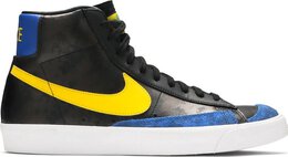 Nike: Чёрные кроссовки  Blazer Mid