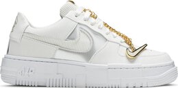 Nike: Белые кроссовки  Air Force 1 Pixel