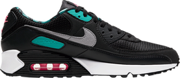 Nike: Чёрные кроссовки  Air Max 90