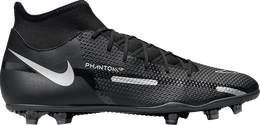 Бутсы Nike Phantom GT2 Club DF MG 'Black Metallic Silver', черный dc0819 007 | black