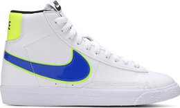 Nike: Голубые кроссовки  Blazer Mid