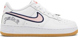 Nike: Розовые кроссовки  Air Force 1