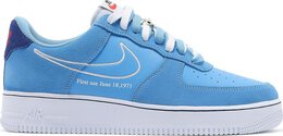 Nike: Голубые кроссовки  Air Force 1