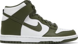 Nike: Кроссовки  Dunk High цвета хаки