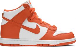 Nike: Оранжевые кроссовки  Dunk High SP