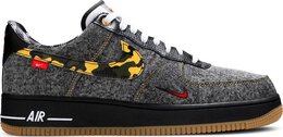 Nike: Чёрные кроссовки  Air Force 1 Low