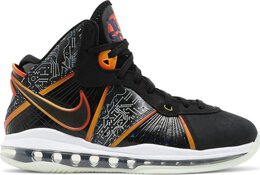 Nike: Чёрные кроссовки  Lebron 8