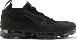 Nike: Чёрные кроссовки  Air Vapormax 2021 Flyknit