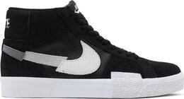 Nike: Чёрные кроссовки  Blazer Mid Premium