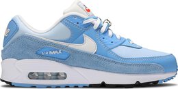 Nike: Синие кроссовки  Air Max 90